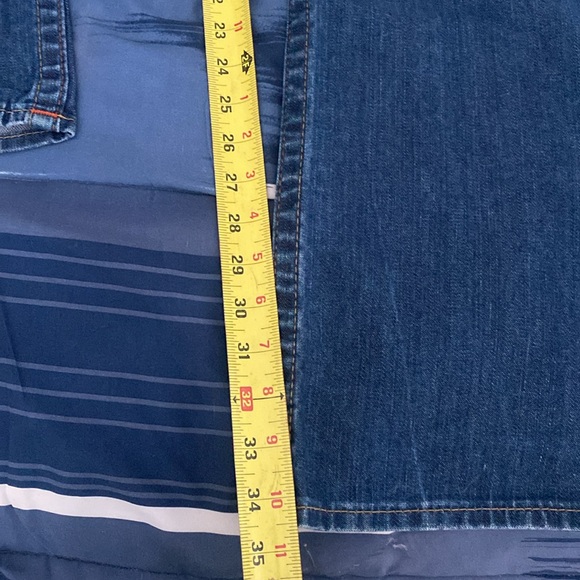 SOLD True Religion World Tour Jeans Section Straight Seat 34 Size 40 Men USA - Picture 9 of 9